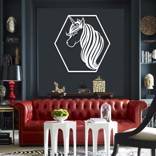 Unicorn Metal Tablo