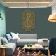Modern Elif Vav Metal Tablo