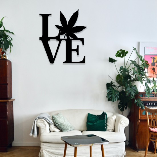 Smoke Love Metal Tablo