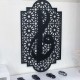 Modern Elif Vav Metal Tablo