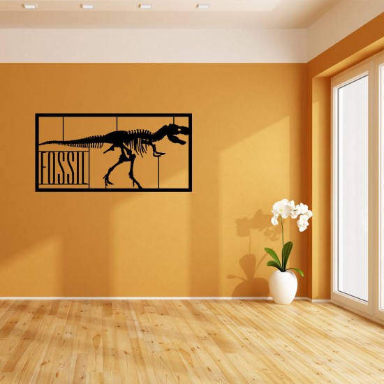 Jurassıc Park Lazer Kesim Metal Tablo