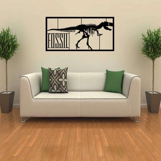 Jurassıc Park Lazer Kesim Metal Tablo