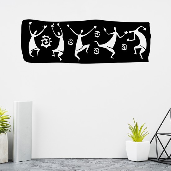 Dansçılar Metal Tablo