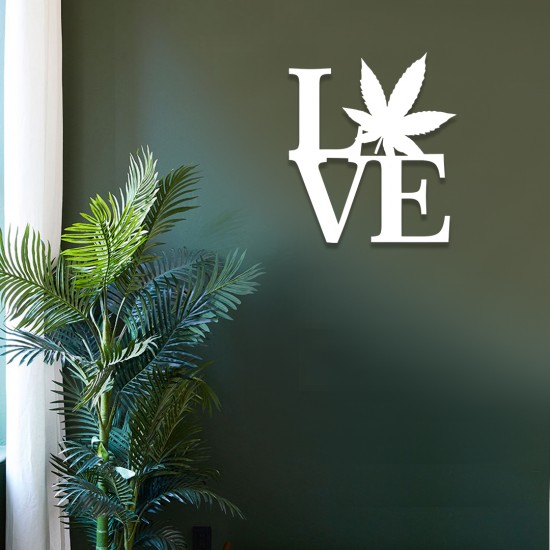 Smoke Love Metal Tablo