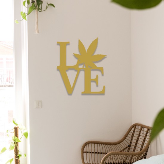 Smoke Love Metal Tablo