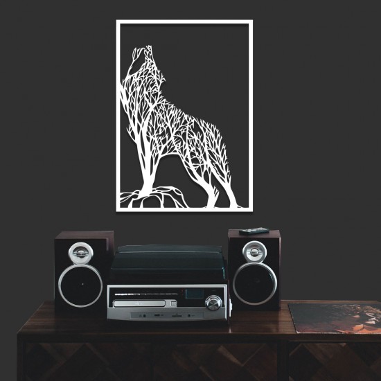 Uluyan Ağaçlar Metal Tablo