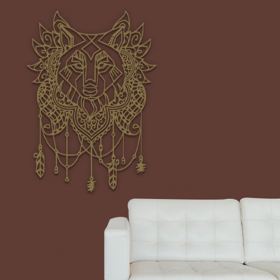 Mandala - Dream Catcher Kurt Metal Tablo